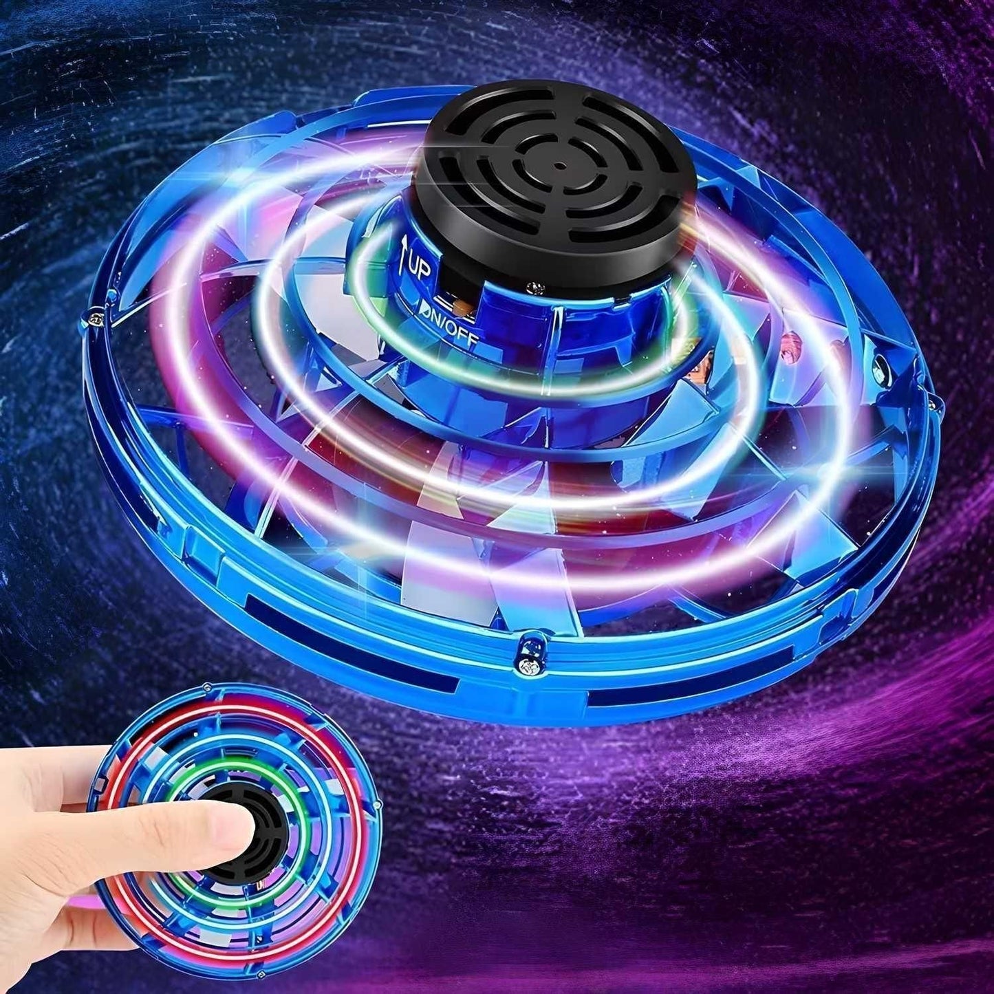 Rechargeable Magic Orb Spinner – Fun for Kids & Adults!