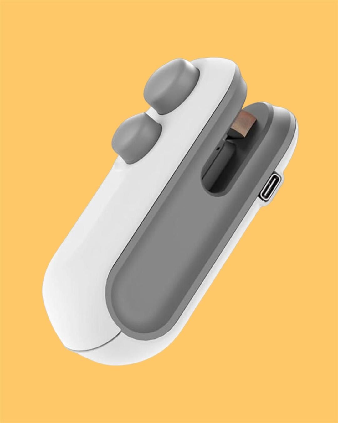 Compact USB Sealer & Cutter for Kitchen, Travel & Daily Use