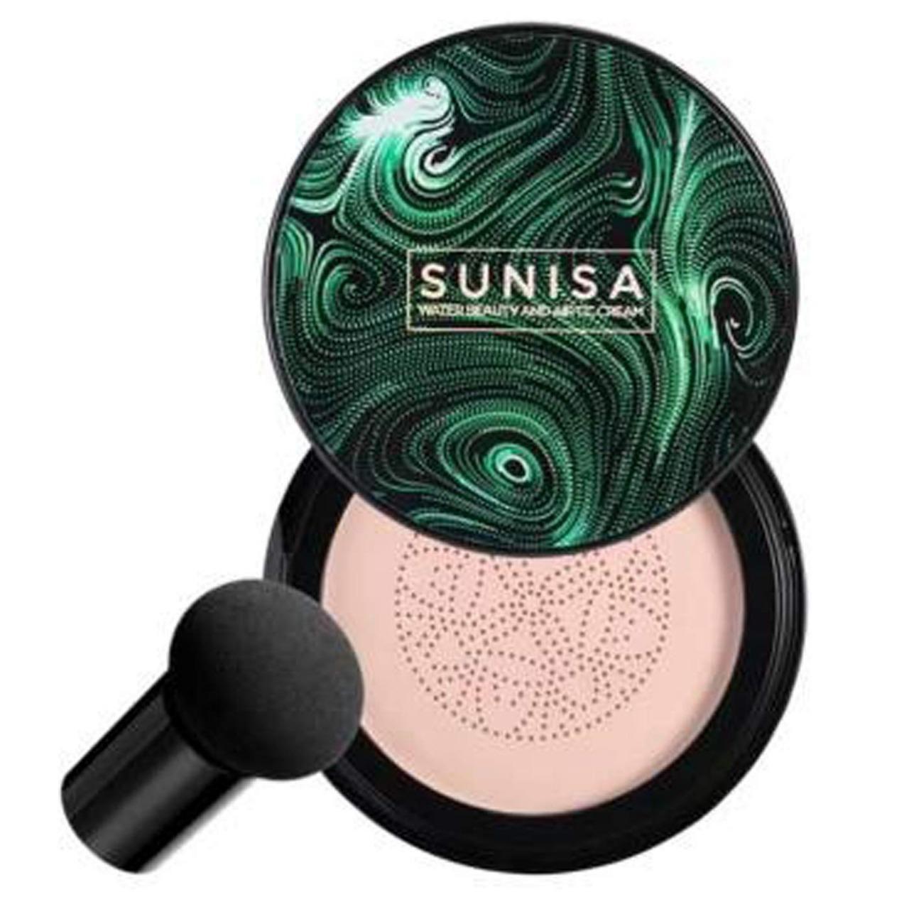Sunisa™ 3-in-1 Air Cushion CC Cream – Waterproof, Lightweight & Flawless Finish